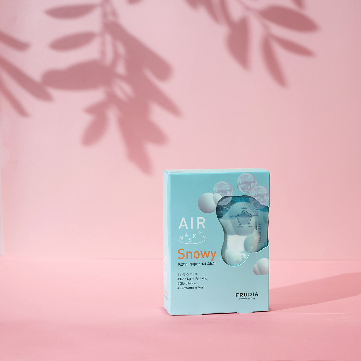 FRUDIA Air Mask 24 Snowy (10Pcs)