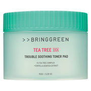 BRINGGREEN Tea Tree Cica Trouble Soothing Toner Pad