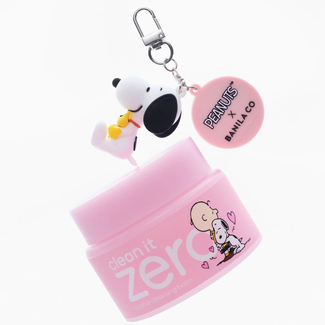 Banila co clean it zero original cleansing balm snoopy edition keyring