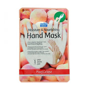 PUREDERM Moisture & Nourishing Hand Mask Peach
