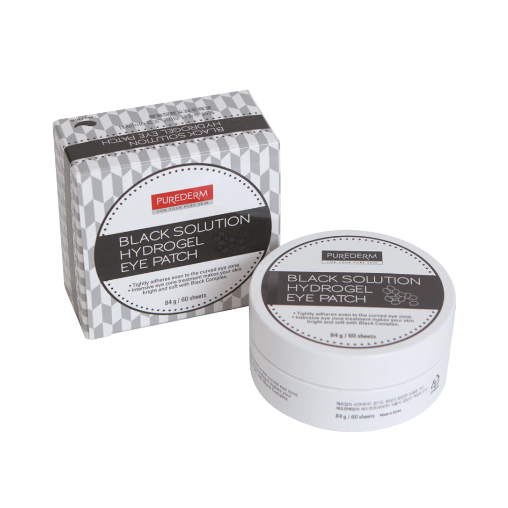 PUREDERM Black Solution Hydrogel Eye Patch