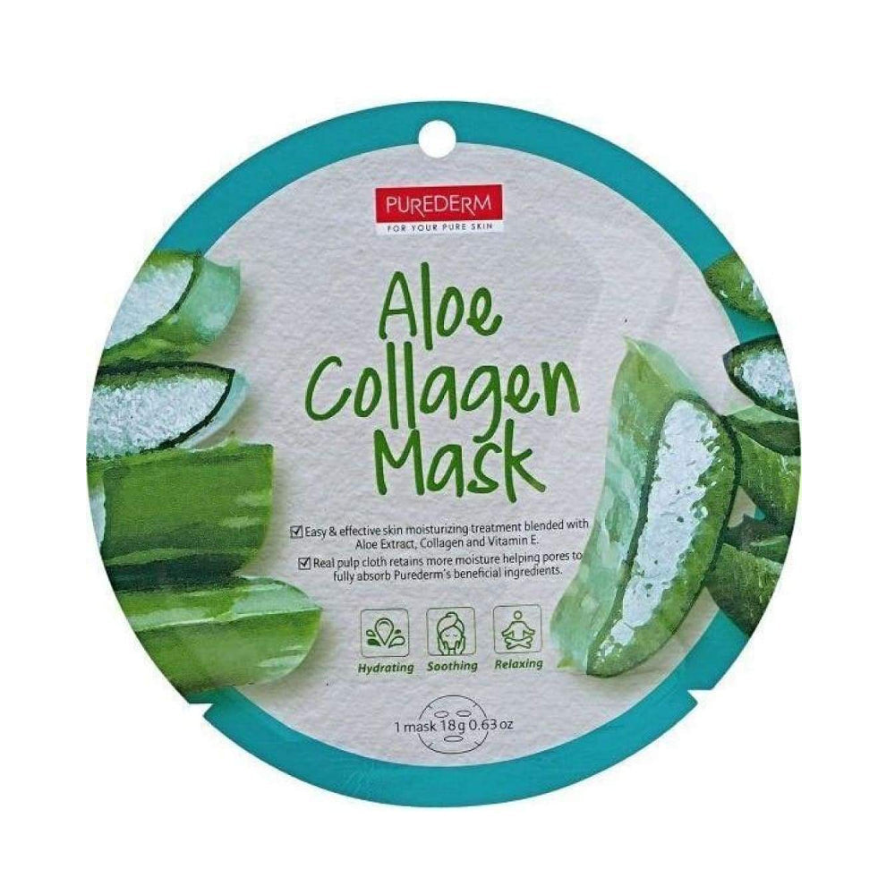 PUREDERM Aloe Collagen Mask-C
