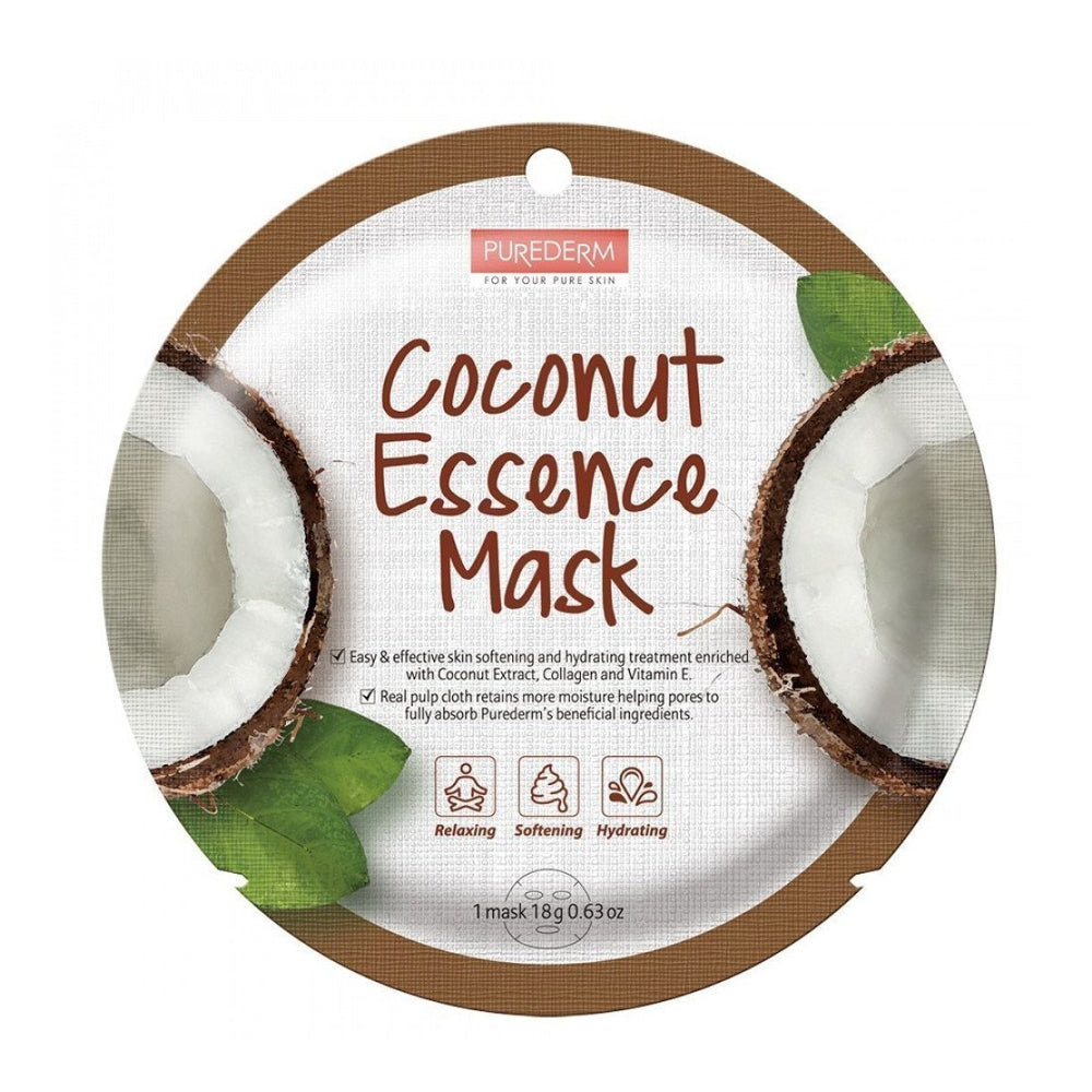 PUREDERM Coconut  Essence Mask-C