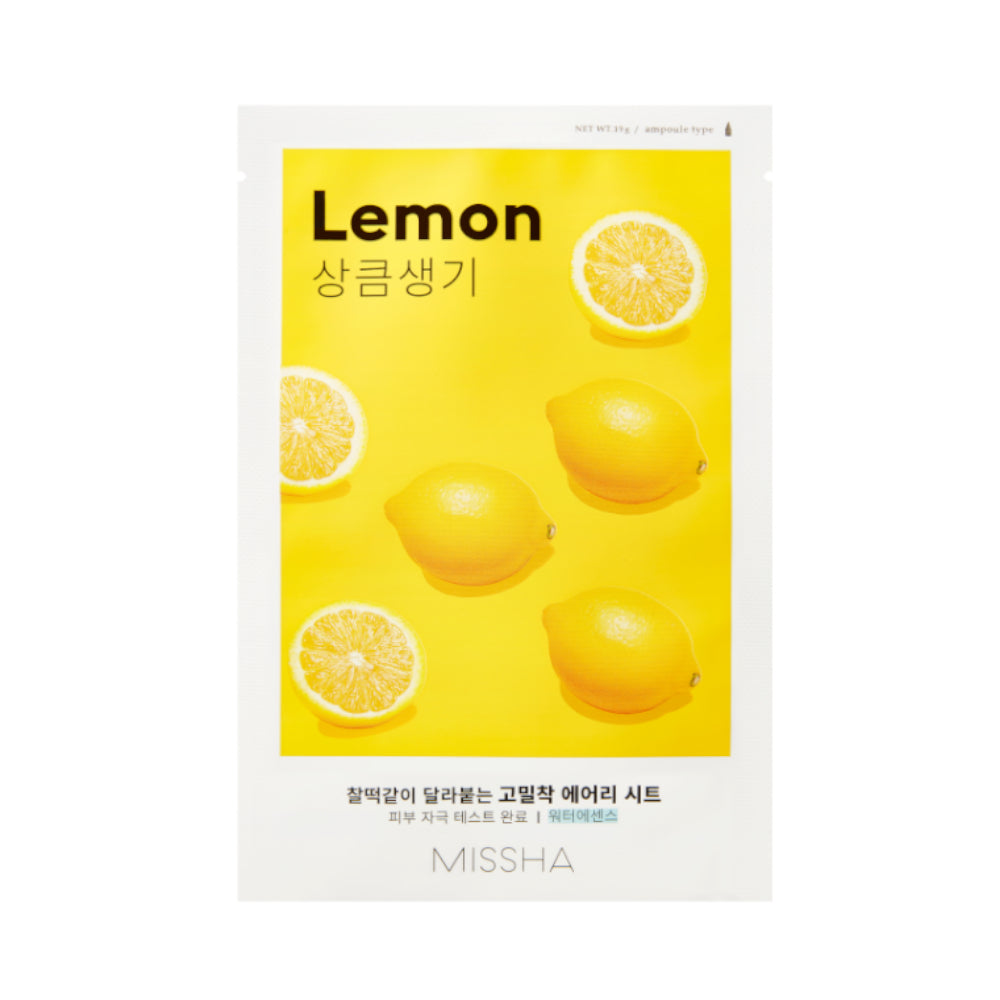 MISSHA Airy Fit Sheet Mask (Lemon)