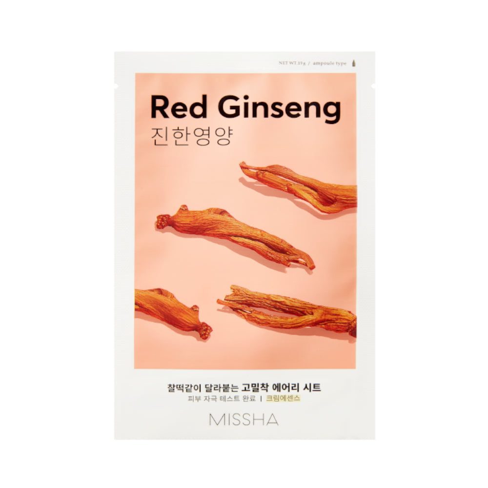 MISSHA Airy Fit Sheet Mask (Red Ginseng)
