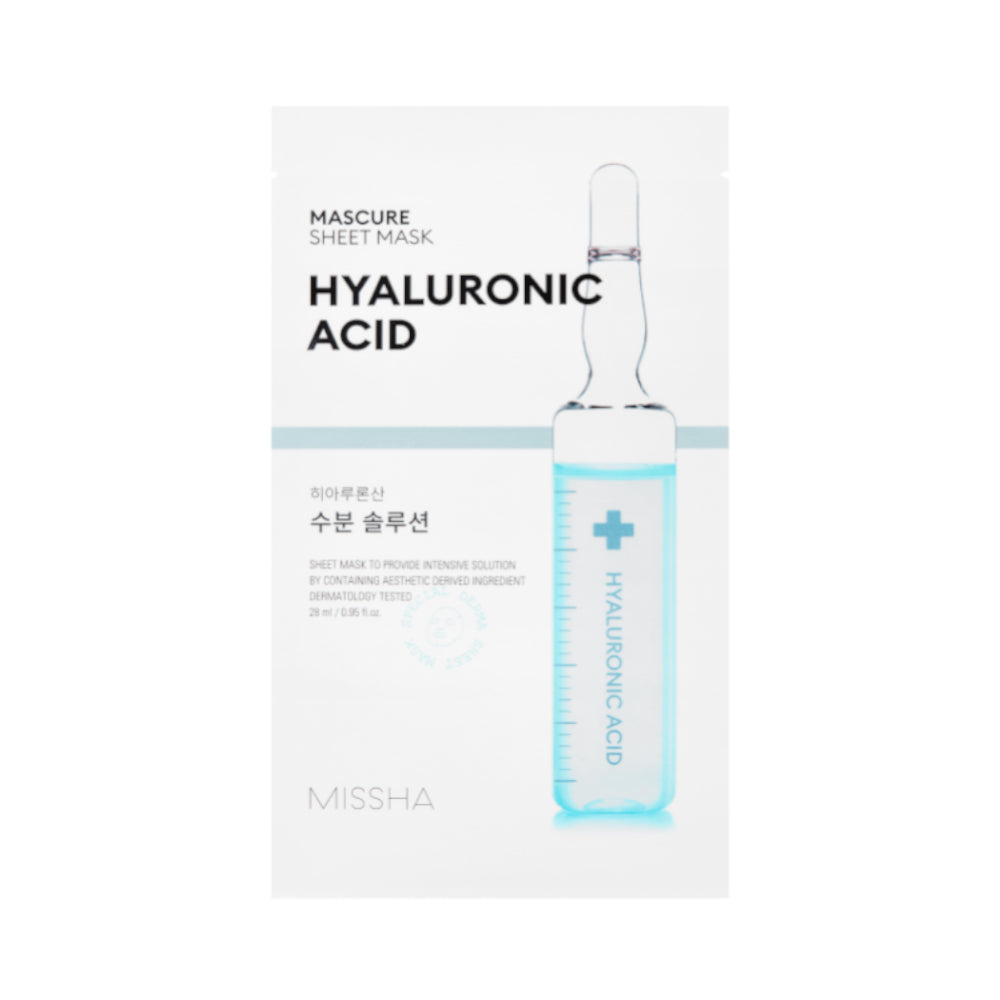 Missha Mascure Hydra Solution Sheet Mask (Hyaluronic Acid)