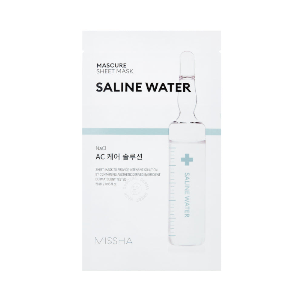 Missha Mascure Ac Care Solution Sheet Mask (Saline Water)