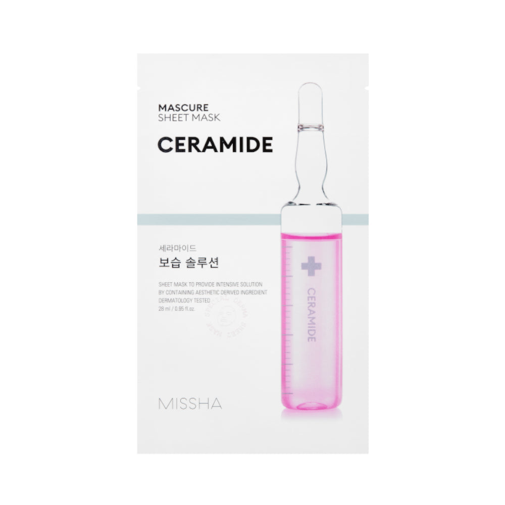Missha Mascure Moisture Barrier Solution Sheet Mask (Ceramide)