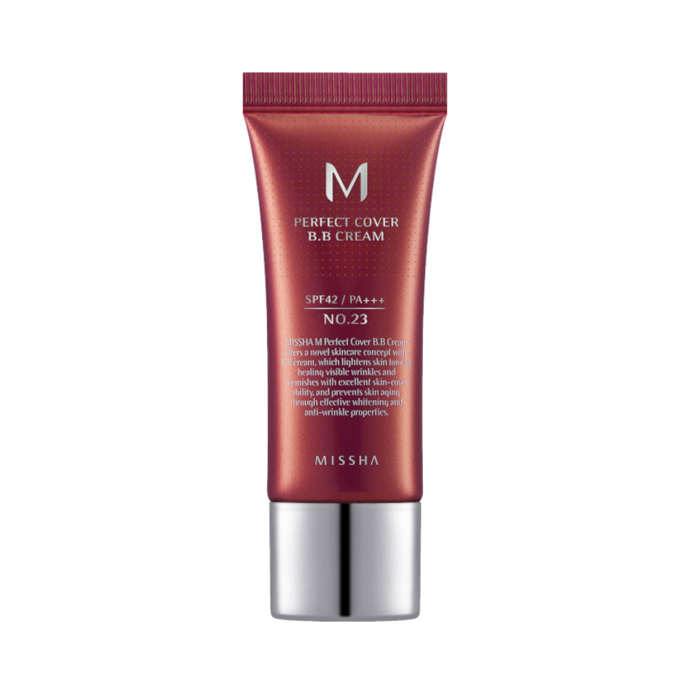 MISSHA M Perfect Cover B.B Cream 20ml No. 23 Spf42 / Pa+++ (Natural Beige)