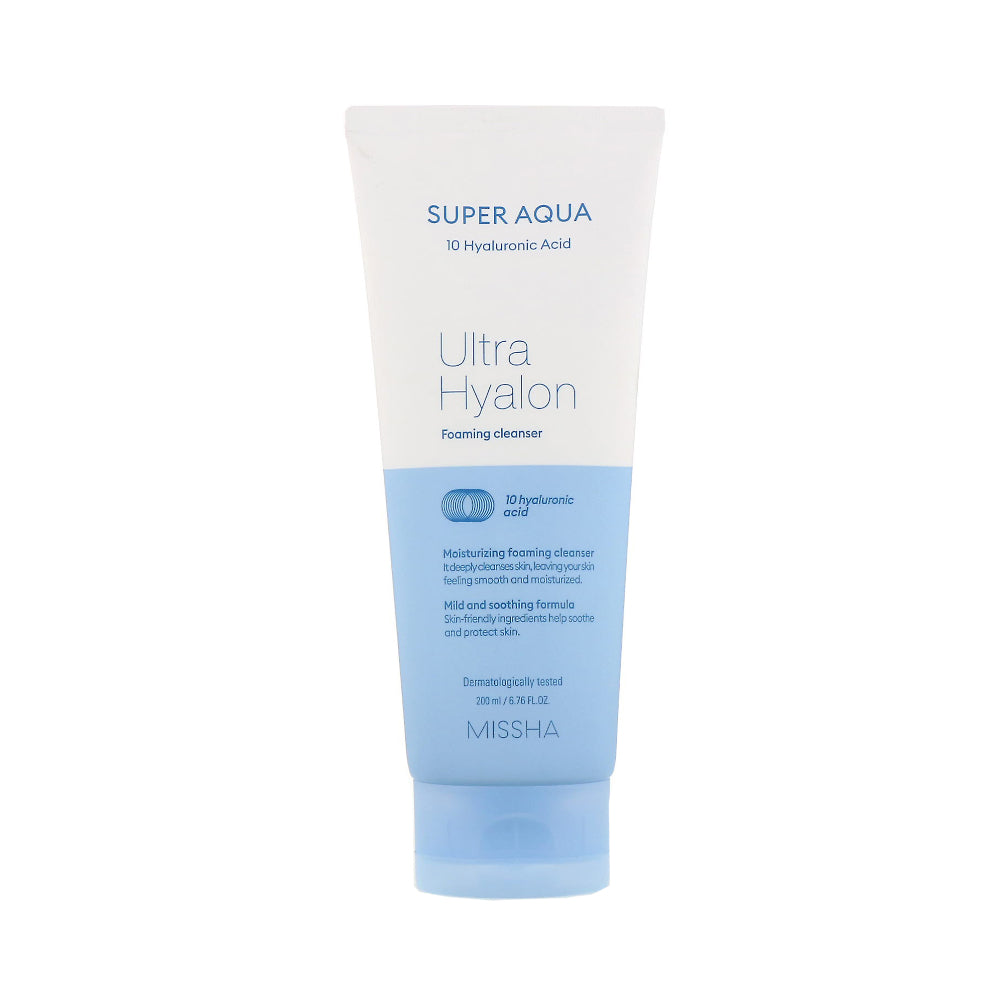 MISSHA Super Aqua Ultra Hyalron Cleansing Foam