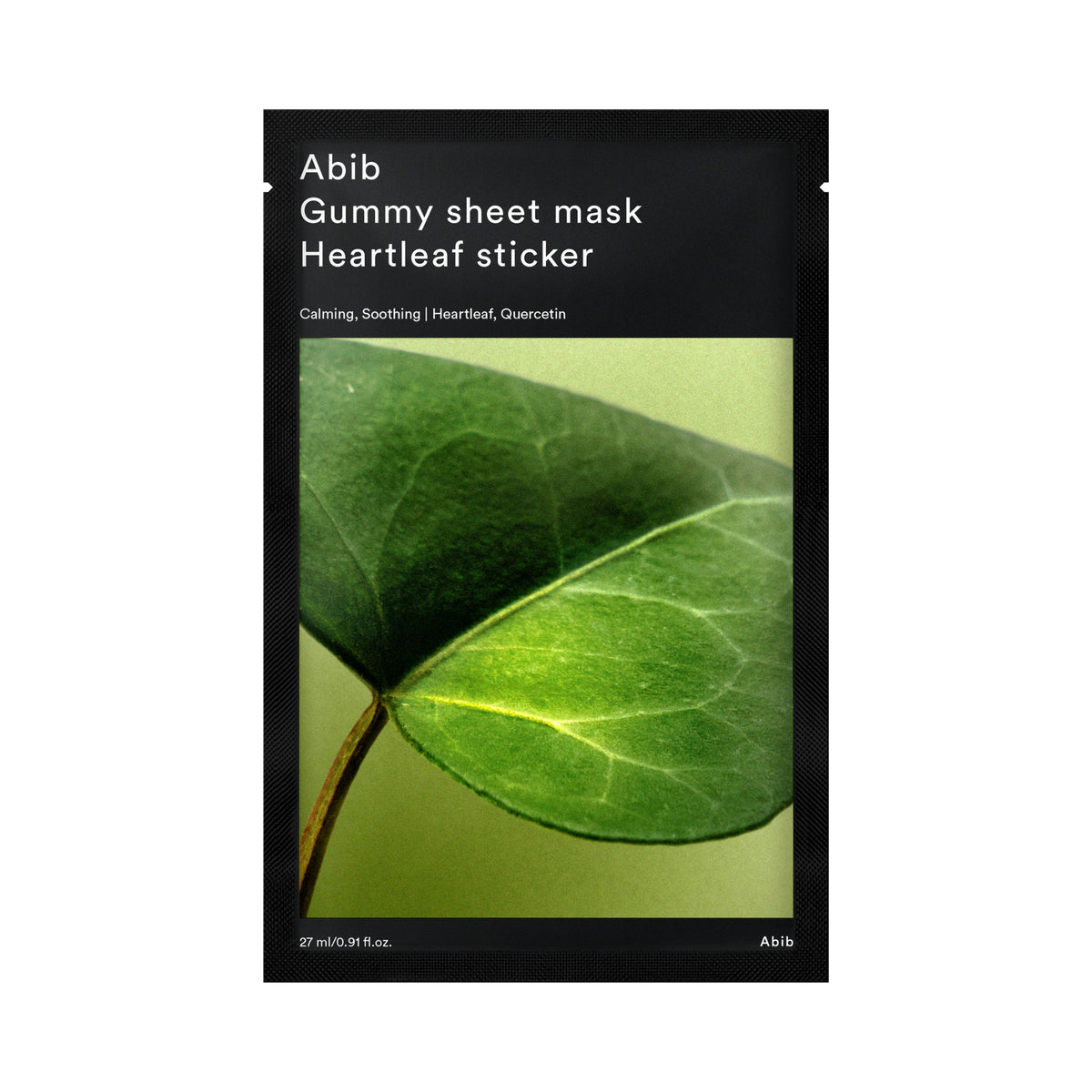 ABIB Gummy Sheet Mask Heartleaf Sticker