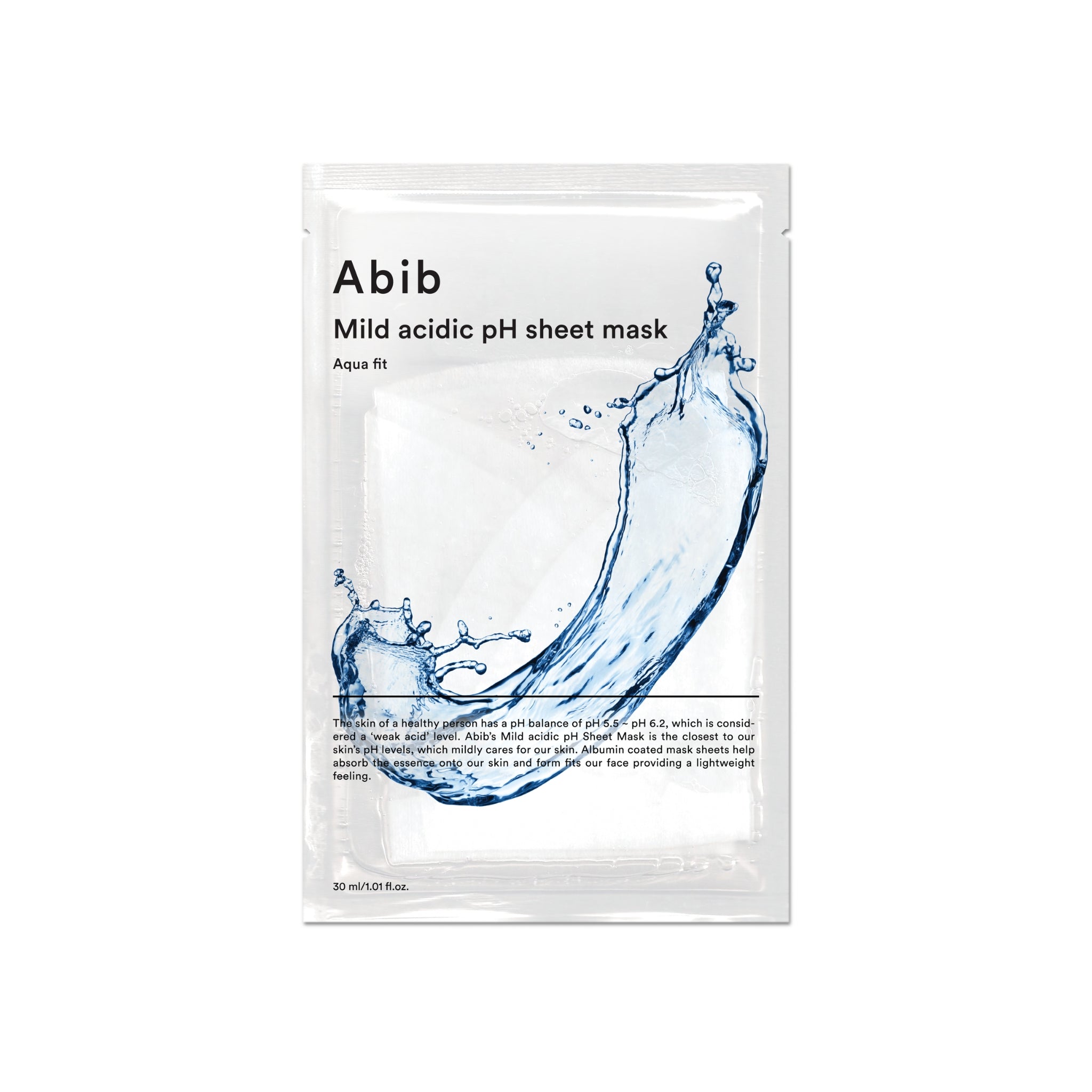 ABIB Mild Acidic pH Sheet Mask Aqua Fit