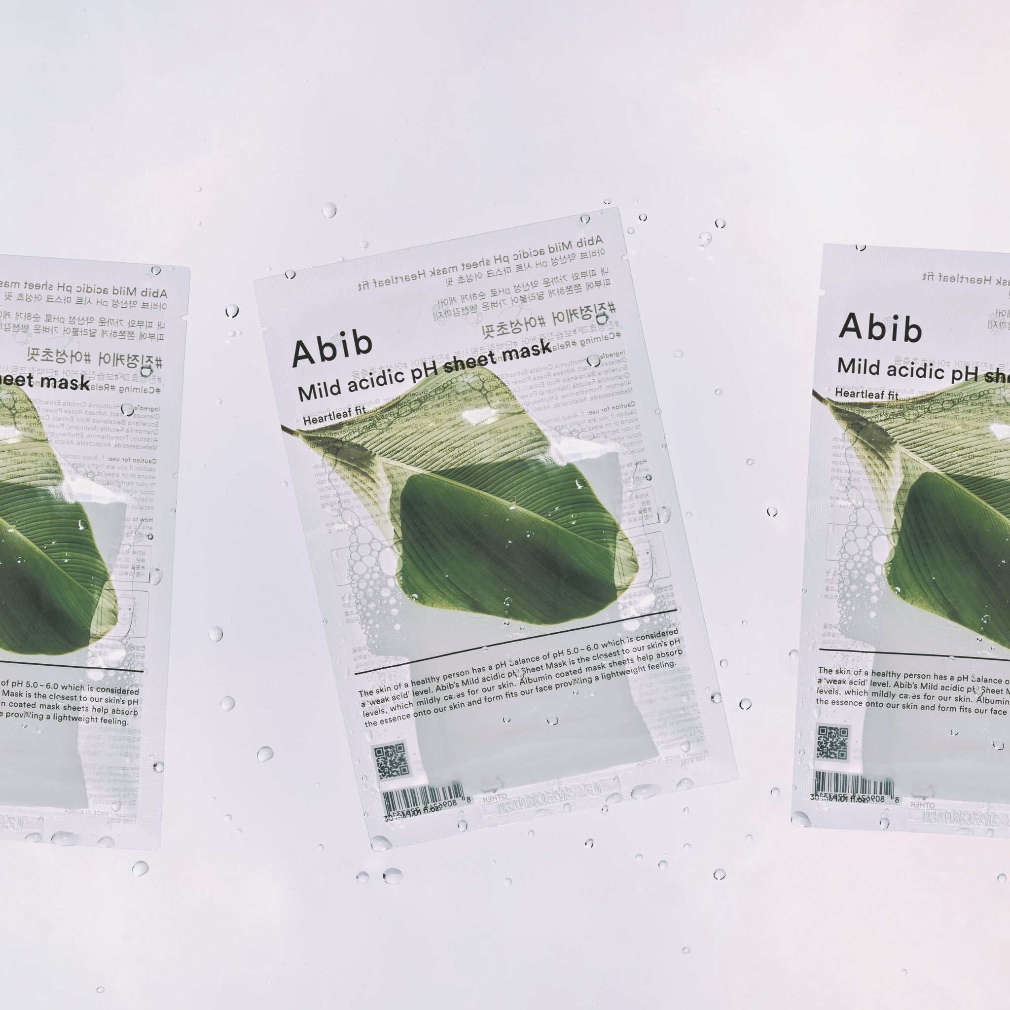 ABIB Mild Acidic pH Sheet Mask Heartleaf Fit