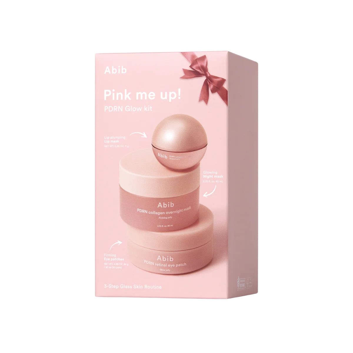 ABIB Pink Me Up PDRN 3 Step Glow Kit