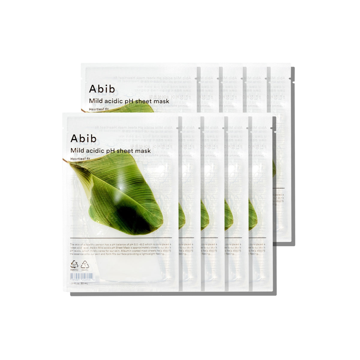 ABIB Mild Acidic pH Sheet Mask Heartleaf Fit