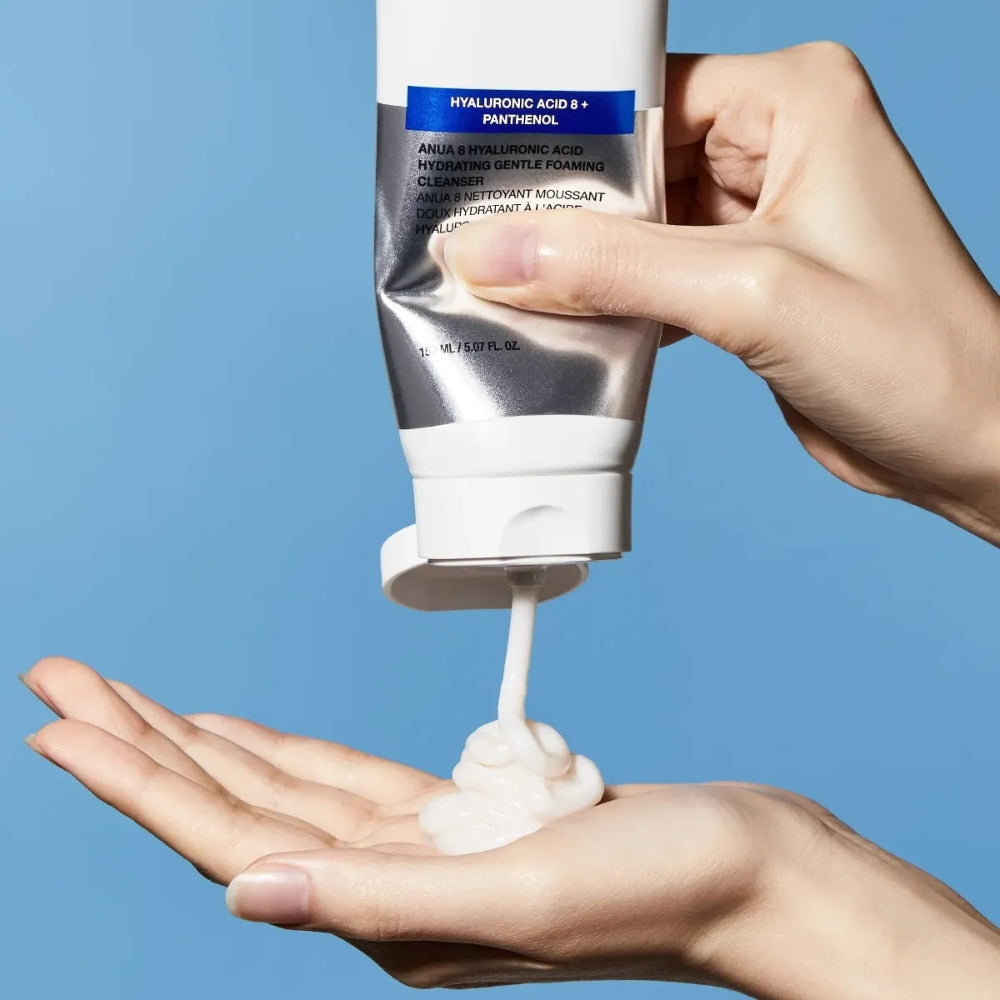 ANUA 8 Hyaluronic Acid Hydrating Gentle Foaming Cleanser