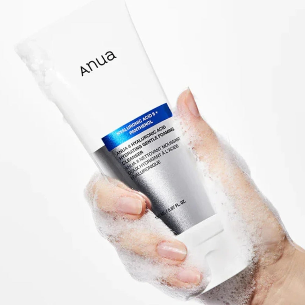 ANUA 8 Hyaluronic Acid Hydrating Gentle Foaming Cleanser