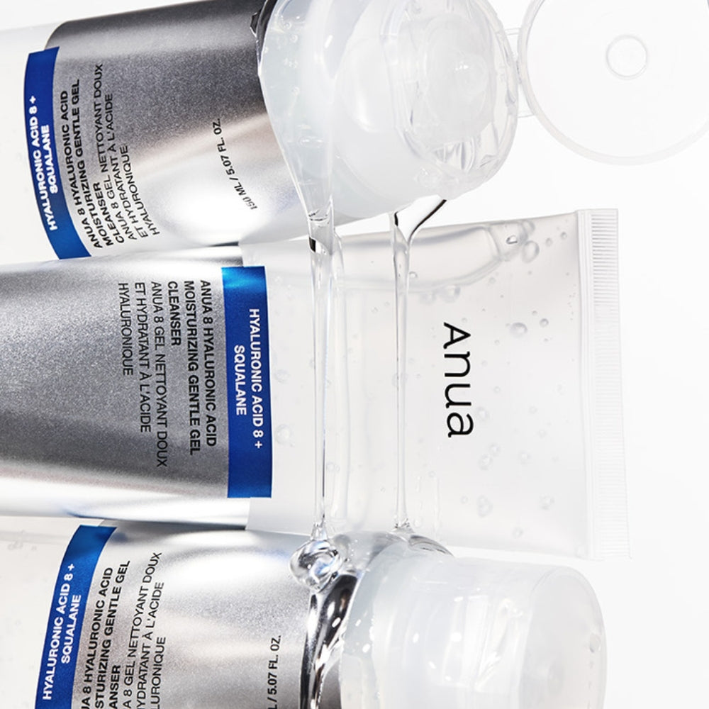 ANUA 8 Hyaluronic Acid Moisturizing Gentle Gel Cleanser