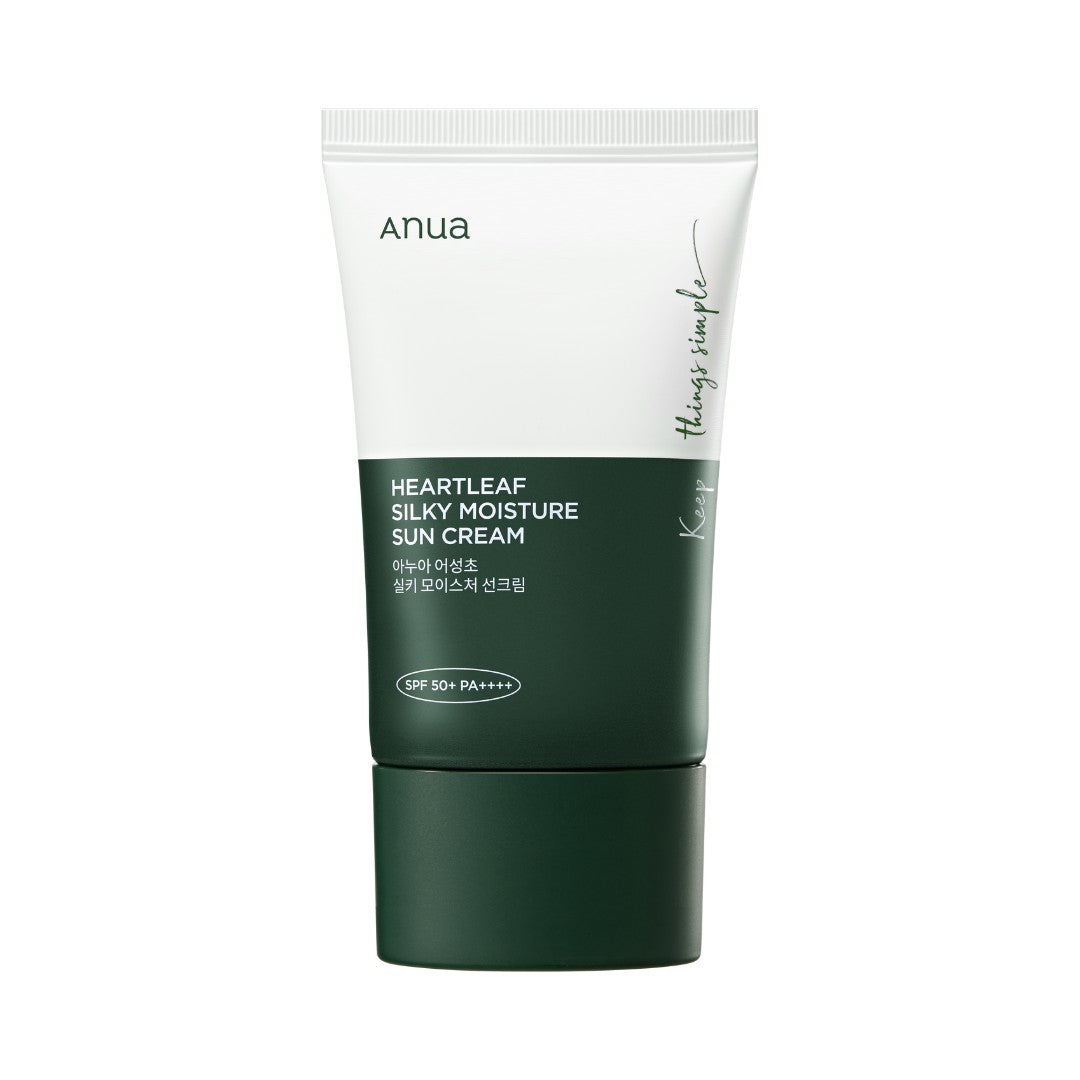 ANUA Heartleaf Silky Moisture Sun Cream SPF 50 PA++++ 50ml