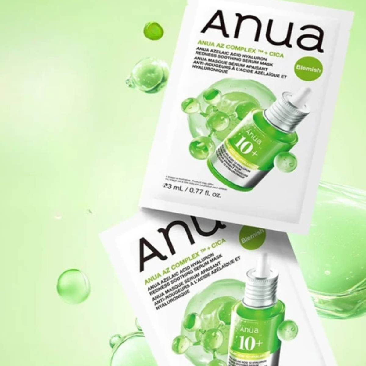 ANUA Azelaic Acid Hyaluron Redness Soothing Serum Mask