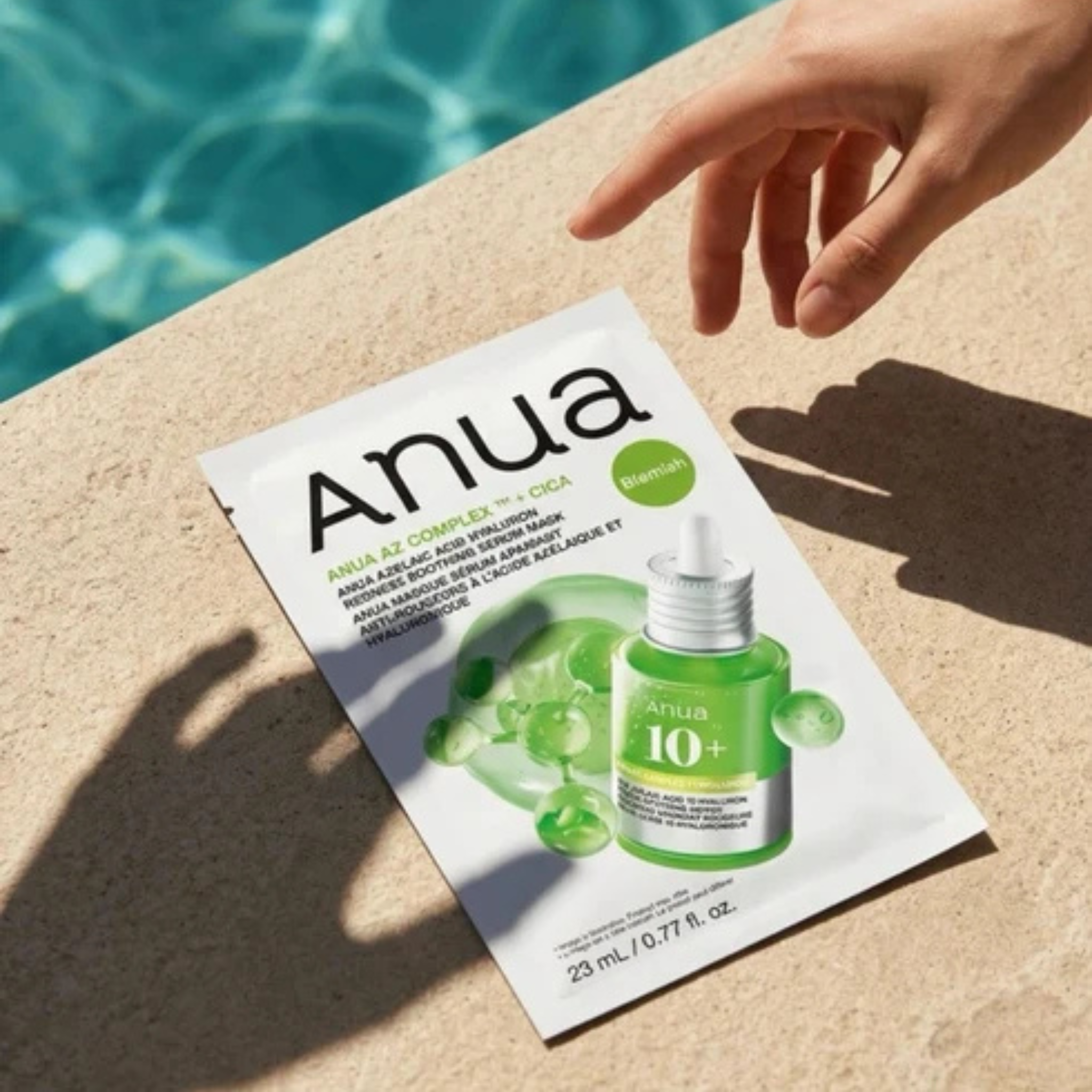ANUA Azelaic Acid Hyaluron Redness Soothing Serum Mask