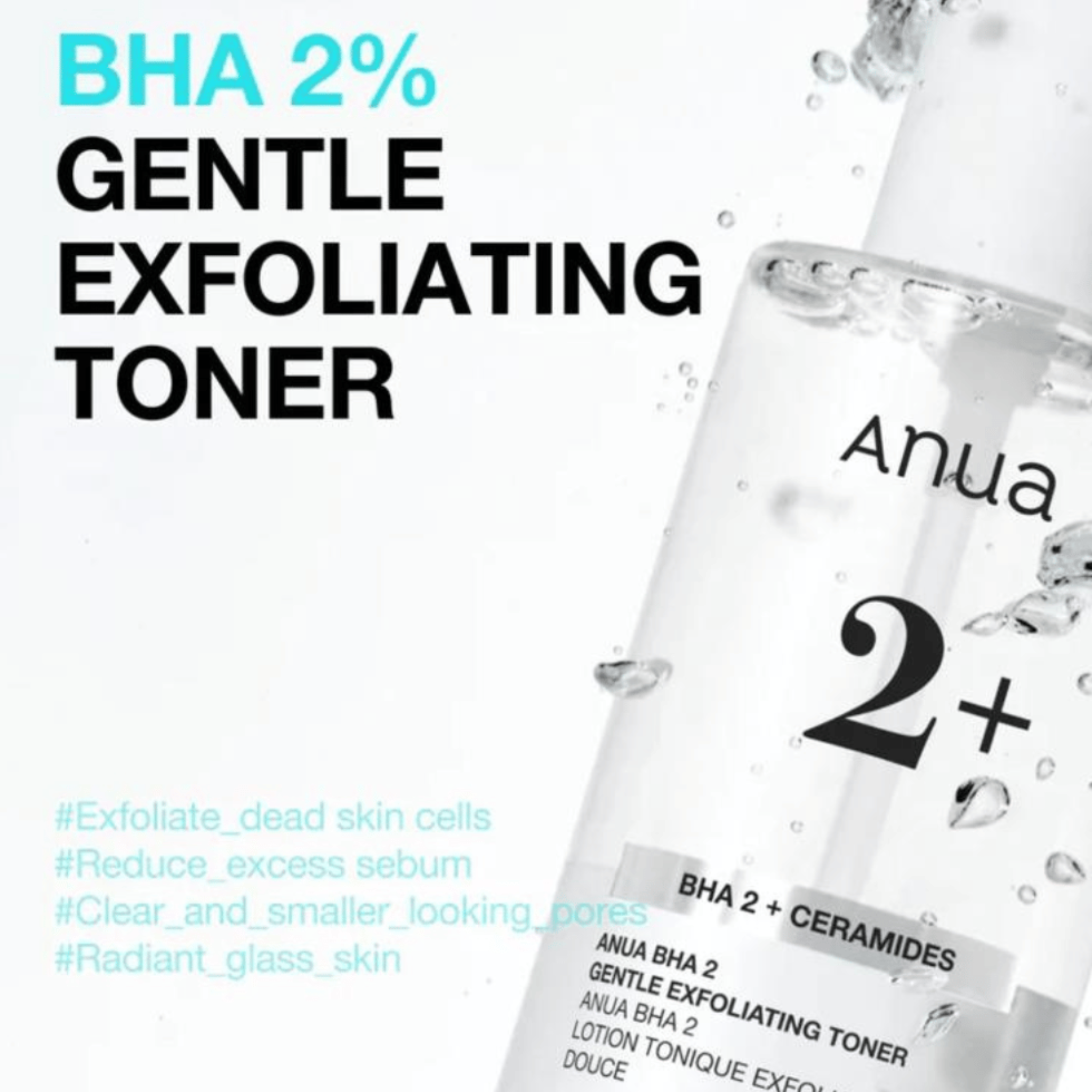 ANUA BHA 2% Gentle Exfoliating Toner