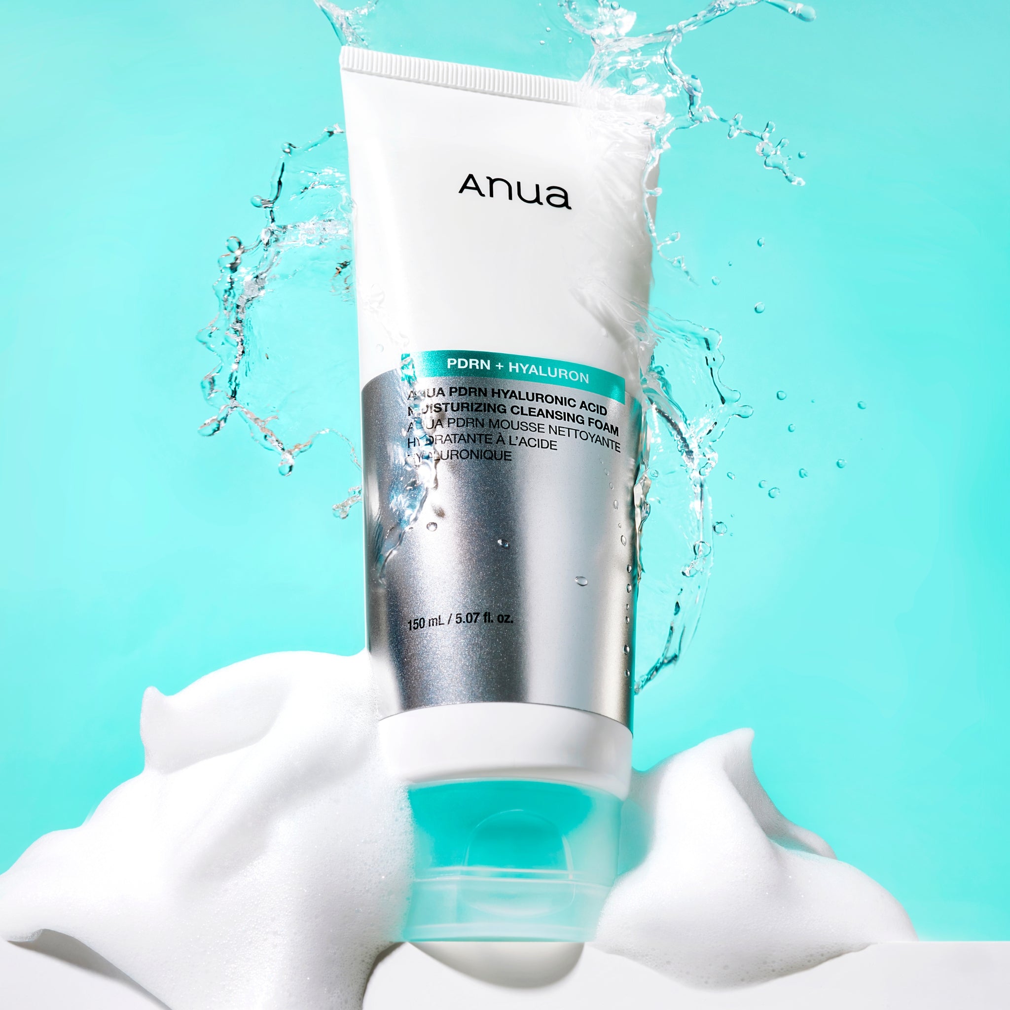 ANUA PDRN Hyaluronic Acid Moisturizing Cleansing Foam