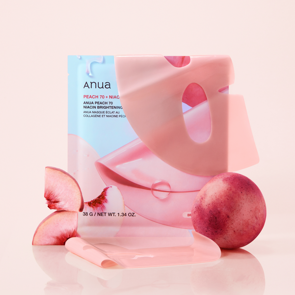 ANUA Peach 70 Niacin Brightening Collagen Mask