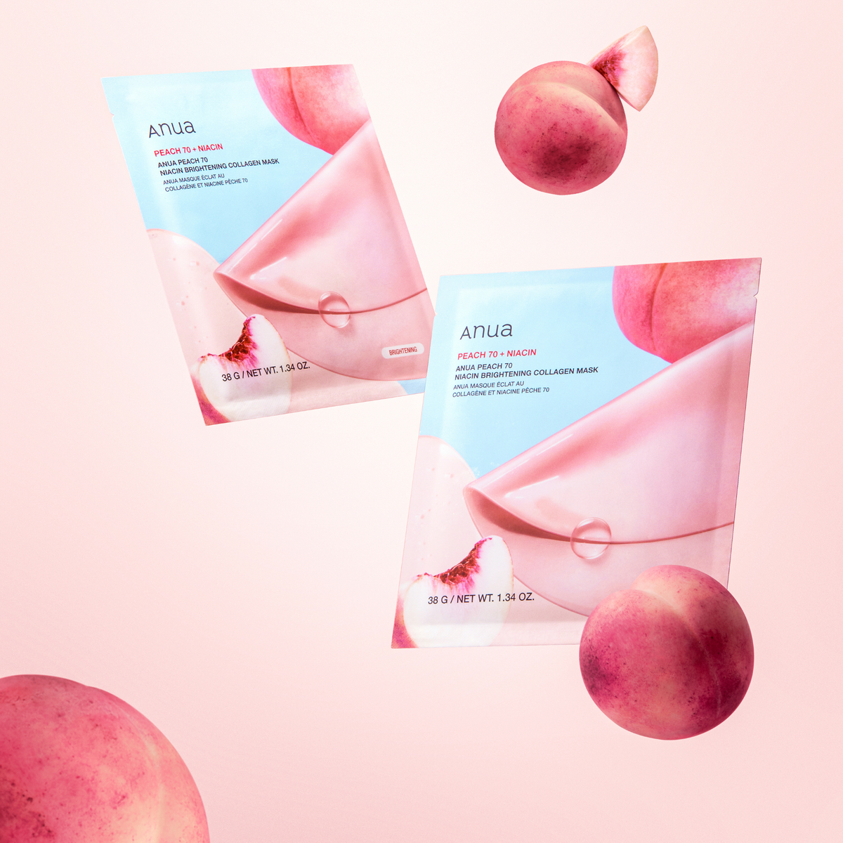 ANUA Peach 70 Niacin Brightening Collagen Mask
