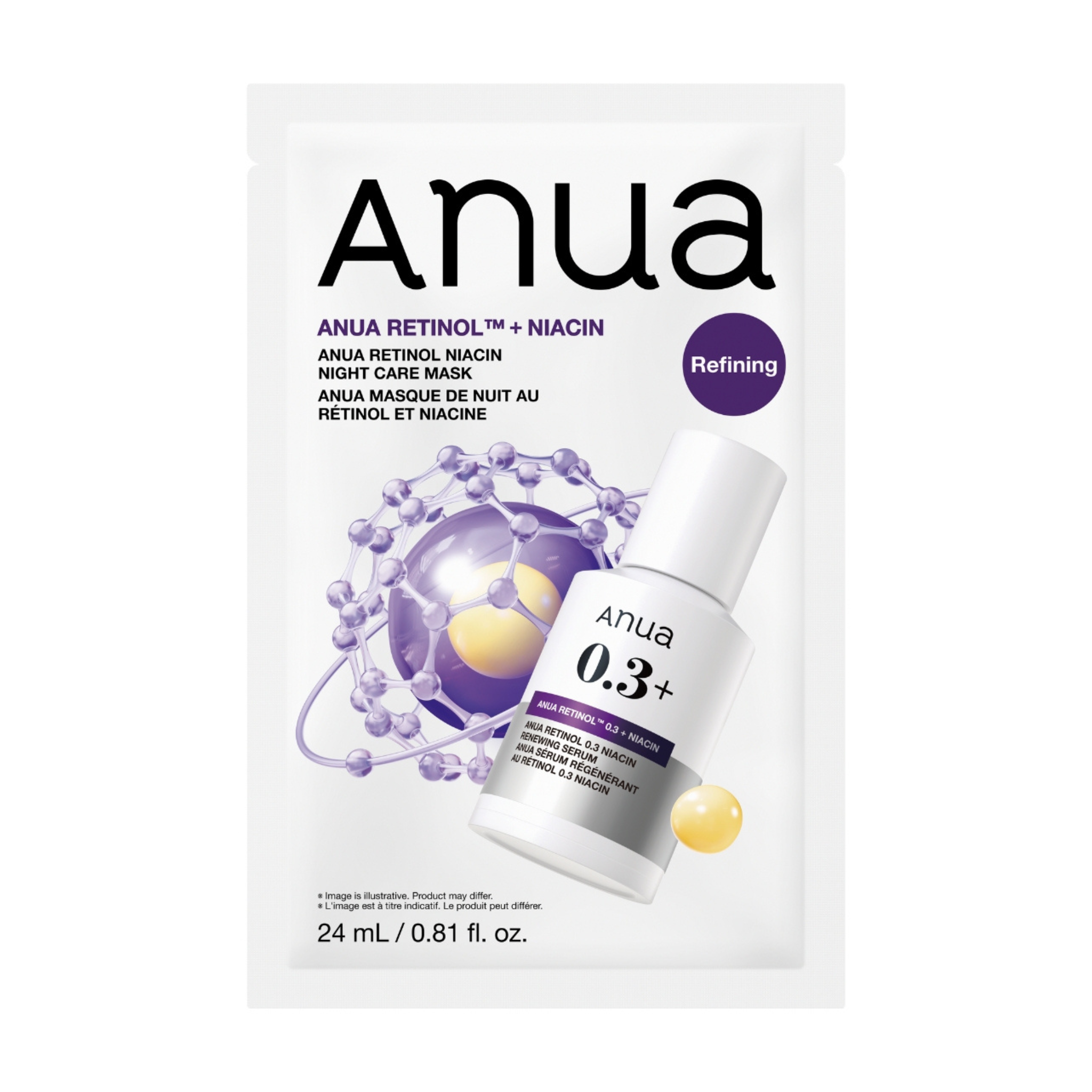 ANUA Retinol Niacin Night Care Mask