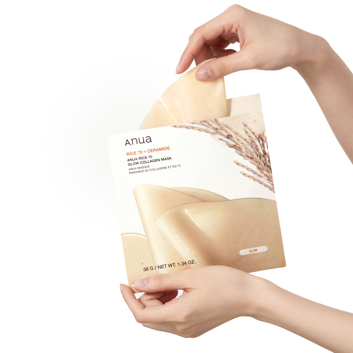 ANUA Rice 70 Glow Collagen Mask