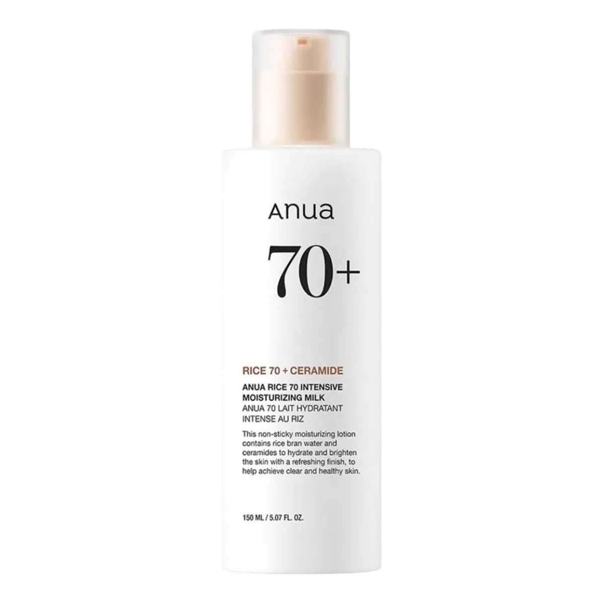 ANUA Rice 70% Intensive Moisturizing Milk