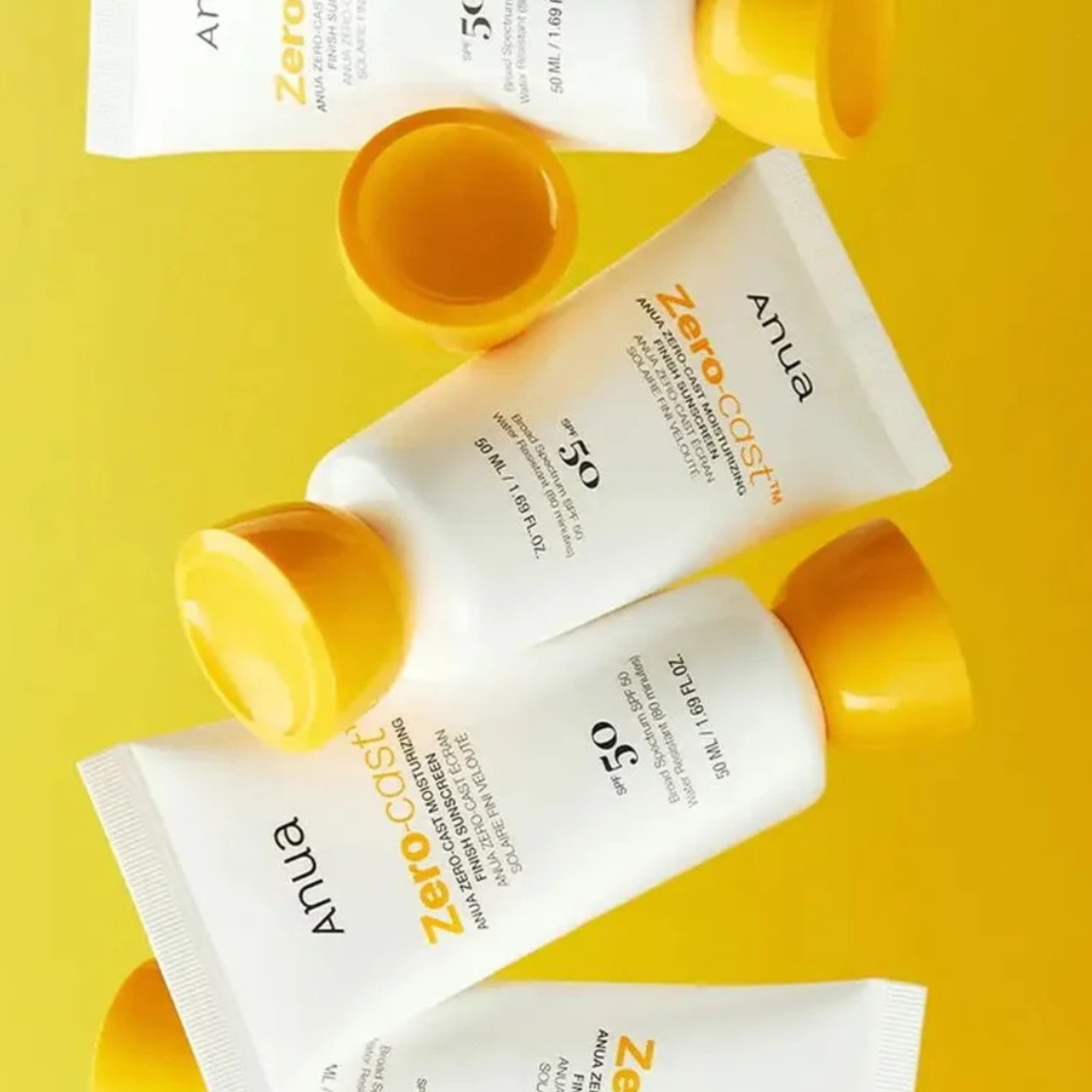 ANUA ZERO-CAST MOISTURIZING FINISH SUNSCREEN
