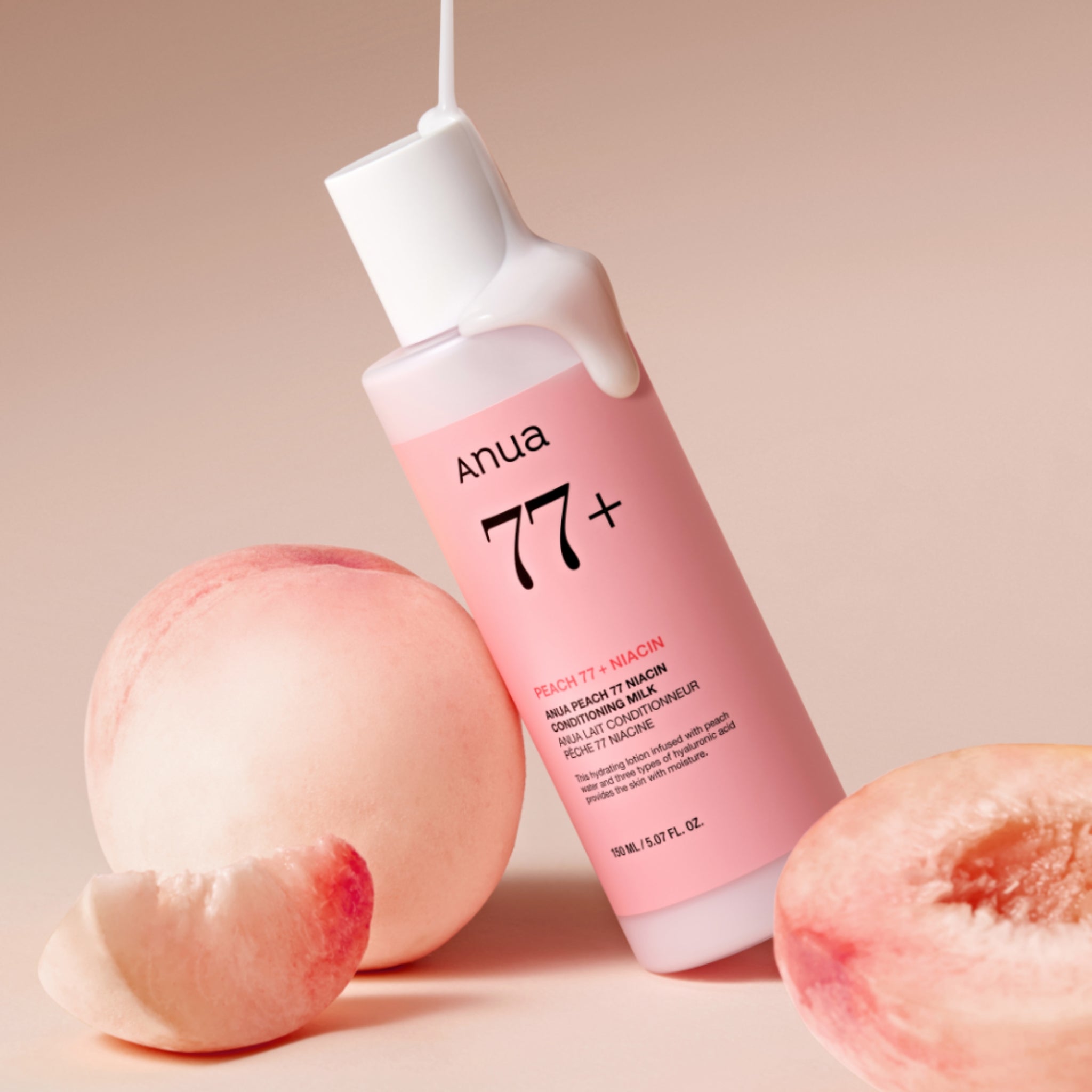 ANUA Peach 77% Niacin Conditioning Milk