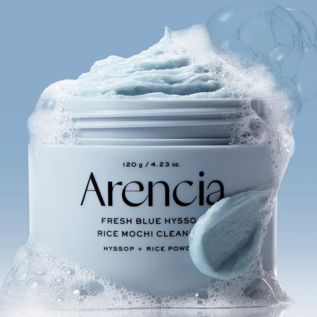 ARENCIA Fresh Blue Hyssop Rice Mochi Cleanser