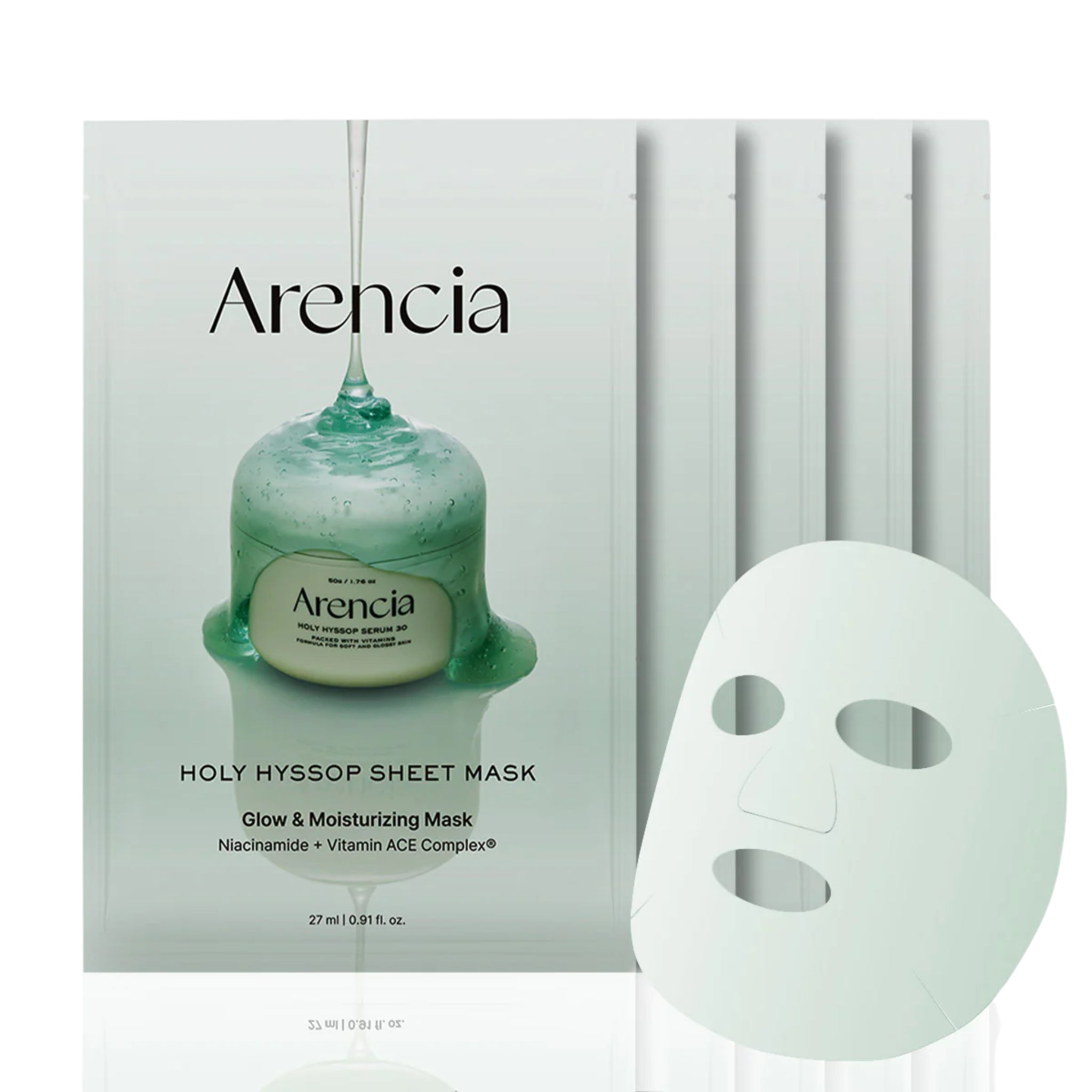 ARENCIA Holy Hyssop Sheet Mask