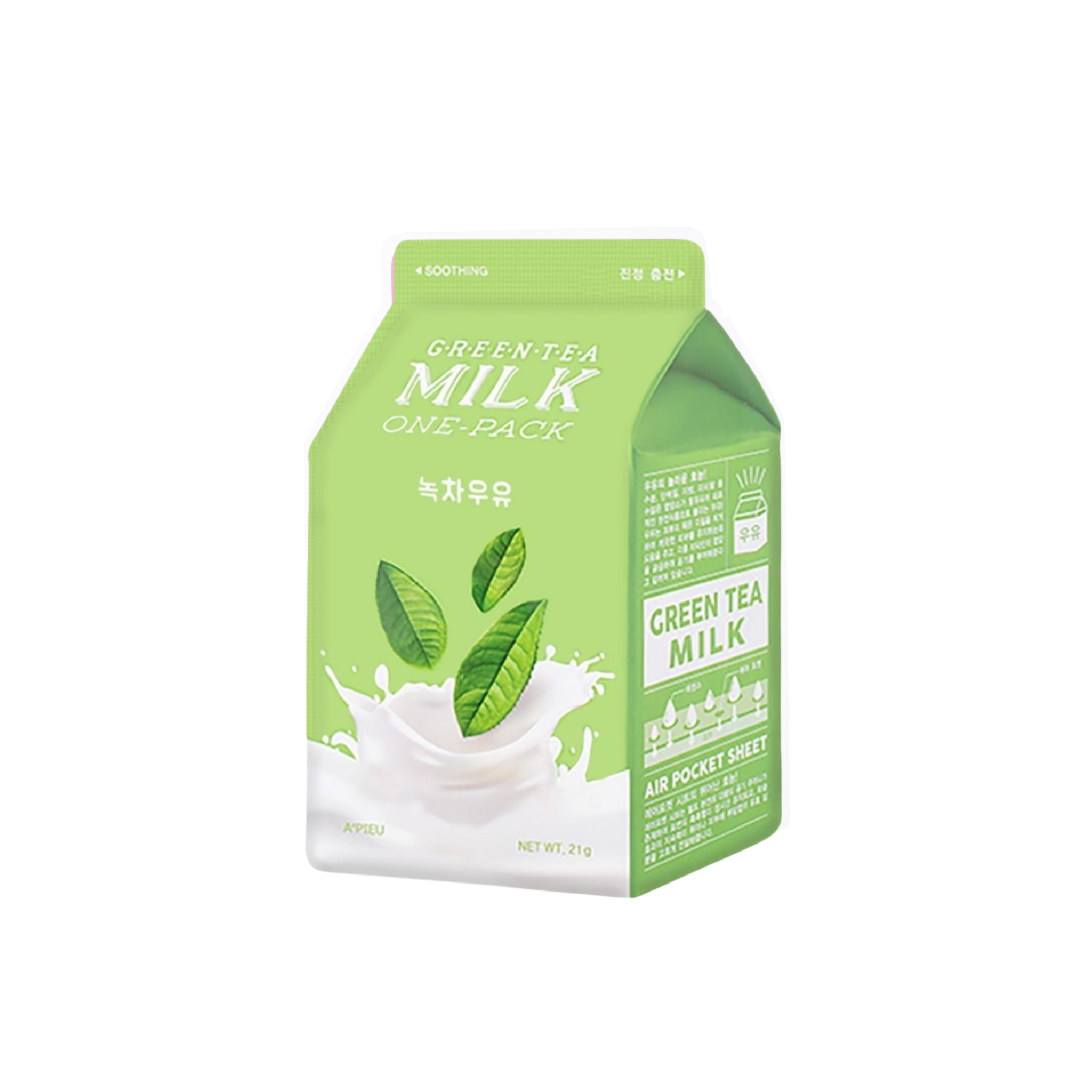 A´PIEU Green Tea Milk One-Pack