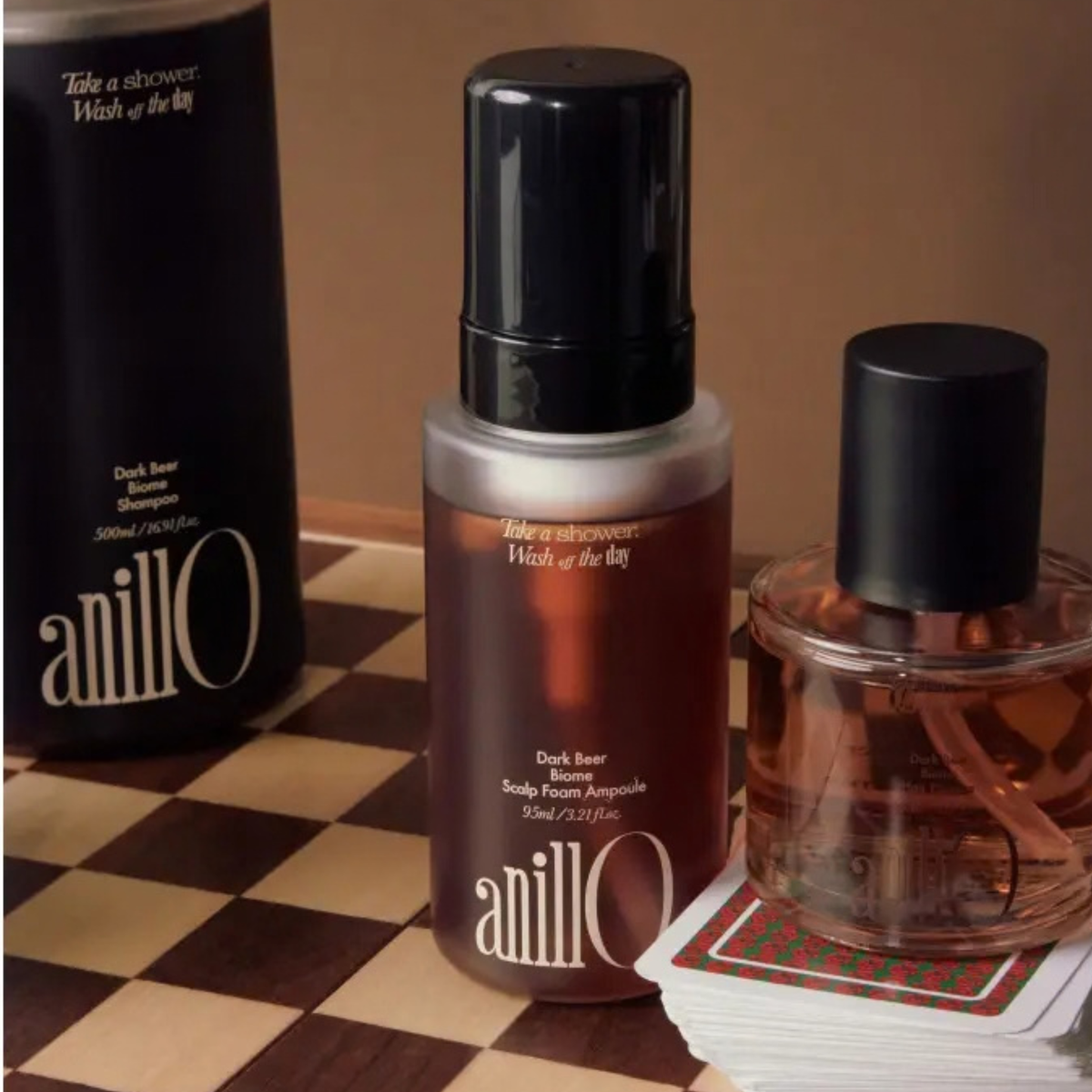 Anillo Dark Beer Biome Scalp Foam Ampoule