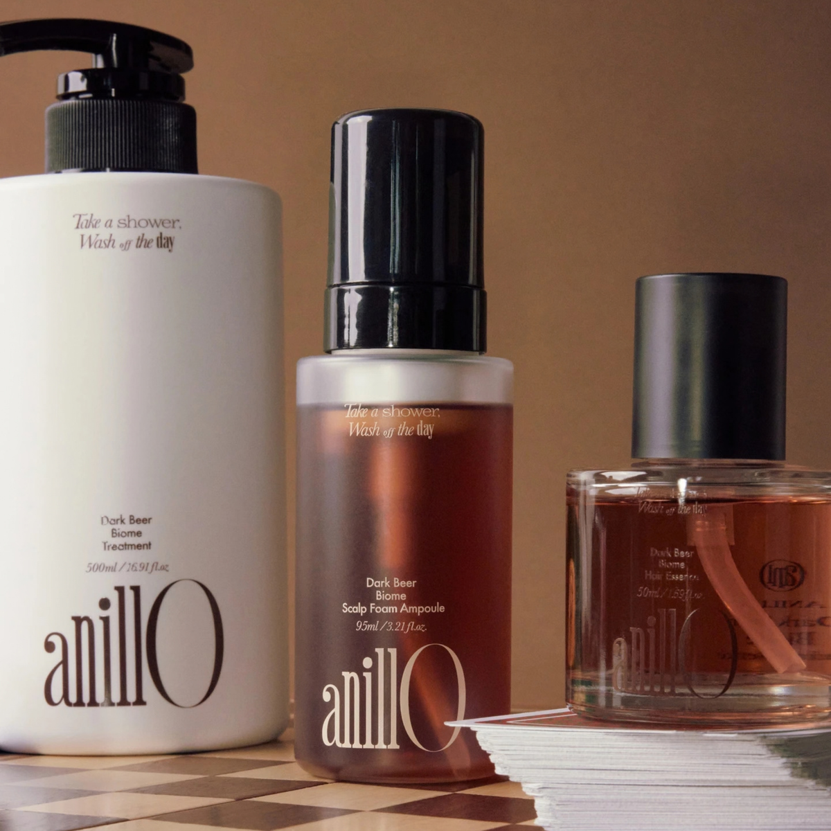 Anillo Dark Beer Biome Scalp Foam Ampoule