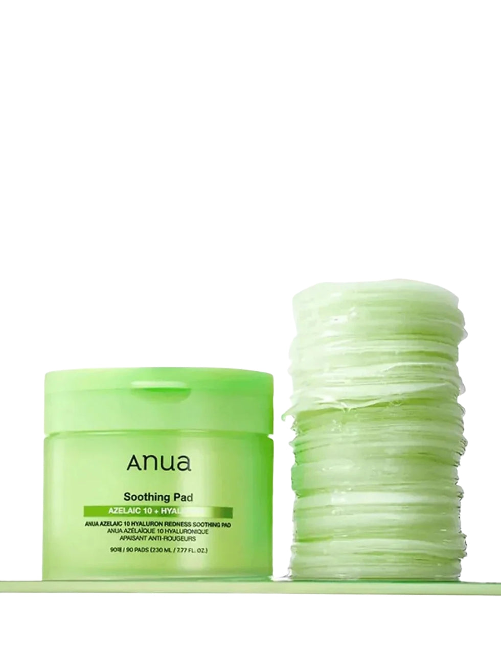 ANUA AZELAIC 10 HYALURON REDNESS SOOTHING PAD 90EA