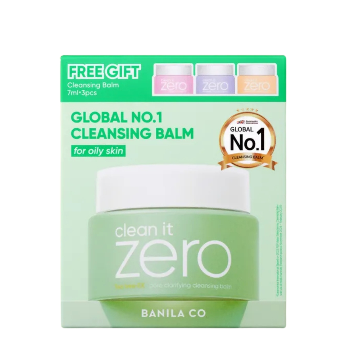BANILA CO Clean It Zero Cleansing Balm Pore Clarifying Set