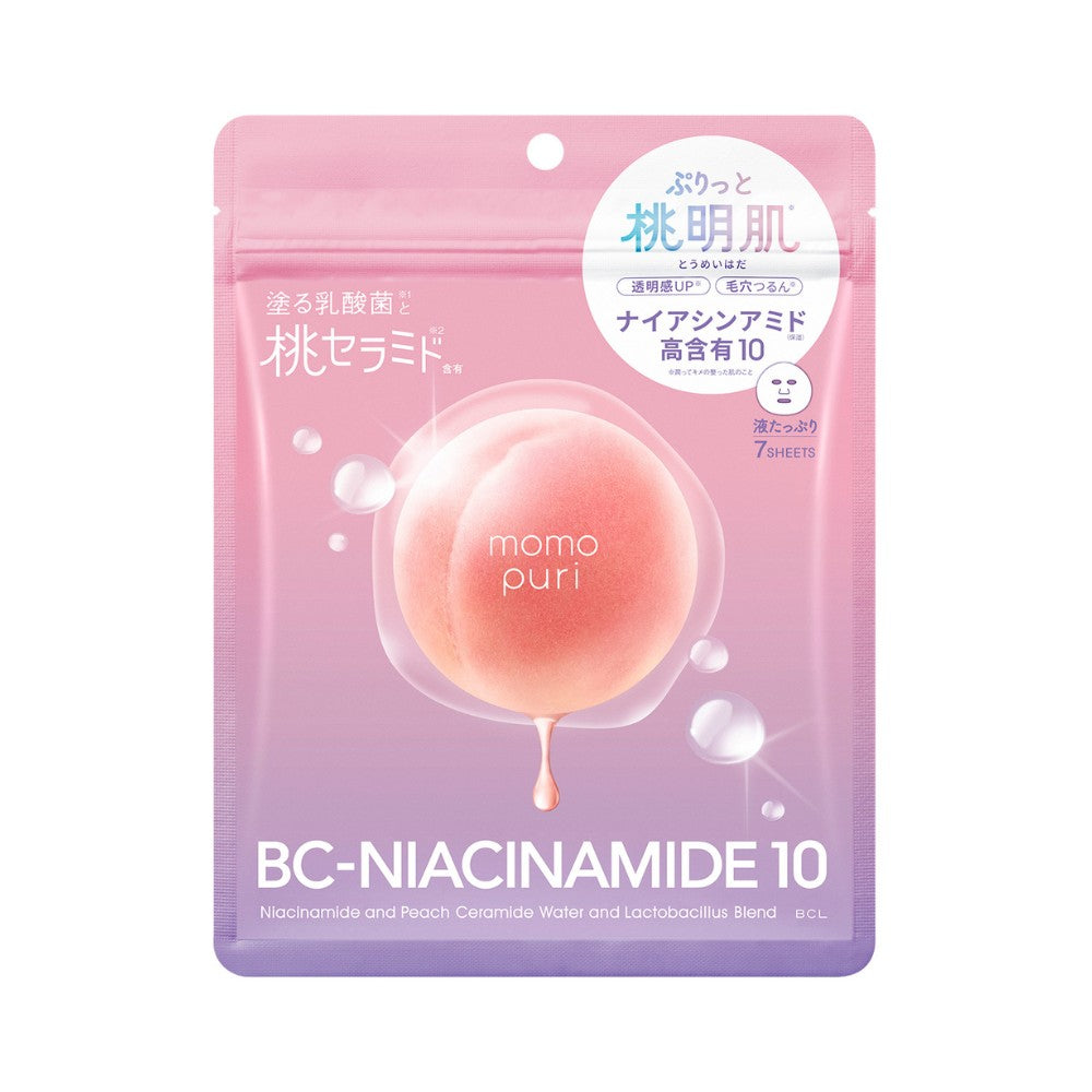 BCL MOMOPURI Moist Barrier Serum Mask N 7pcs
