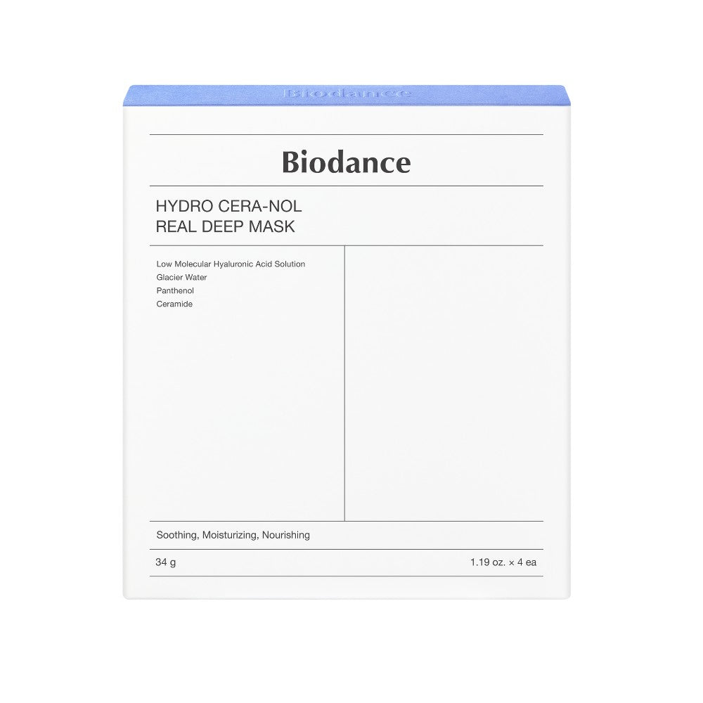 BIODANCE Hydro Cera-Nol Real Deep Mask 1Box (34g4ea)