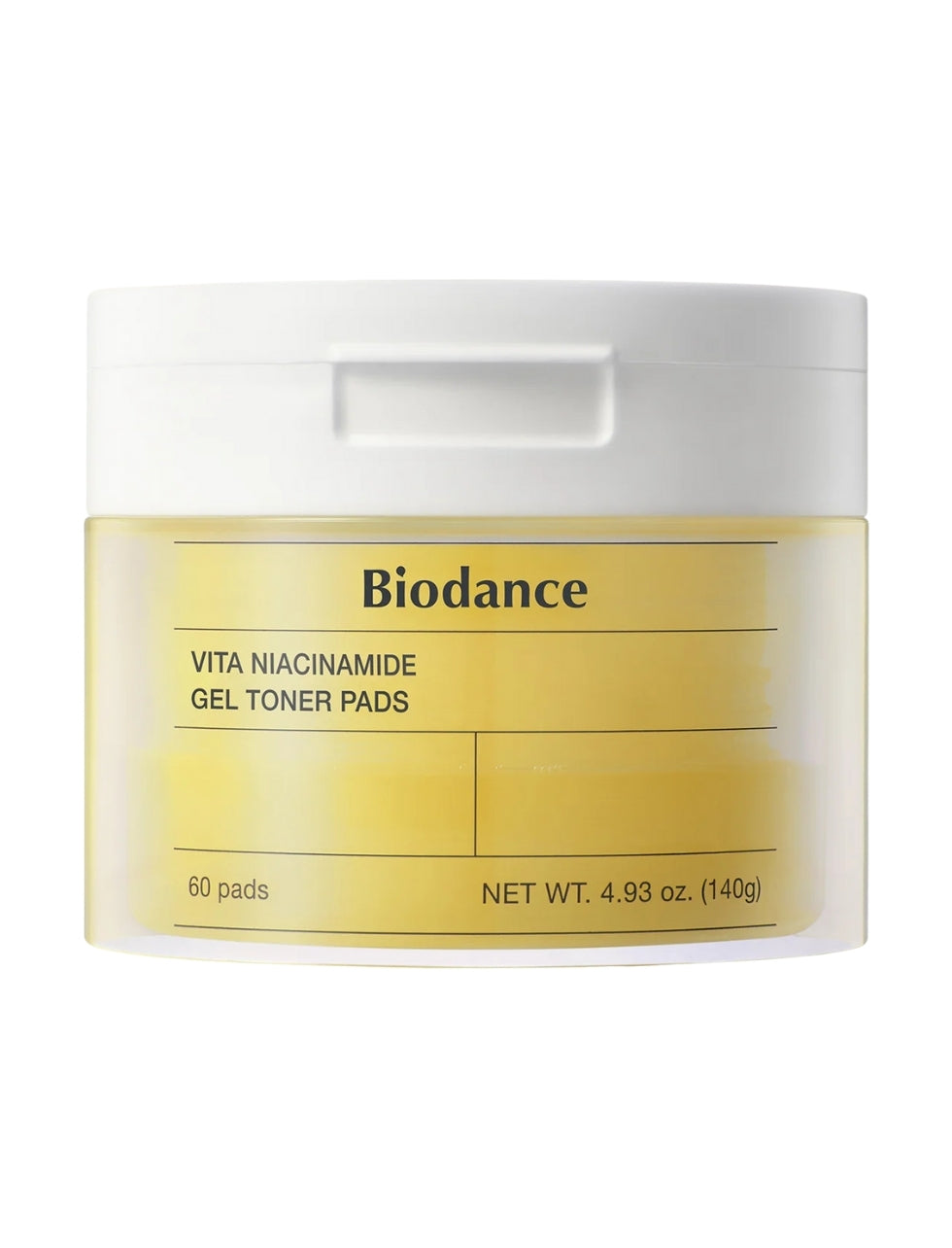 Biodance Vita Niacinamide Gel Toner Pads 60pcs