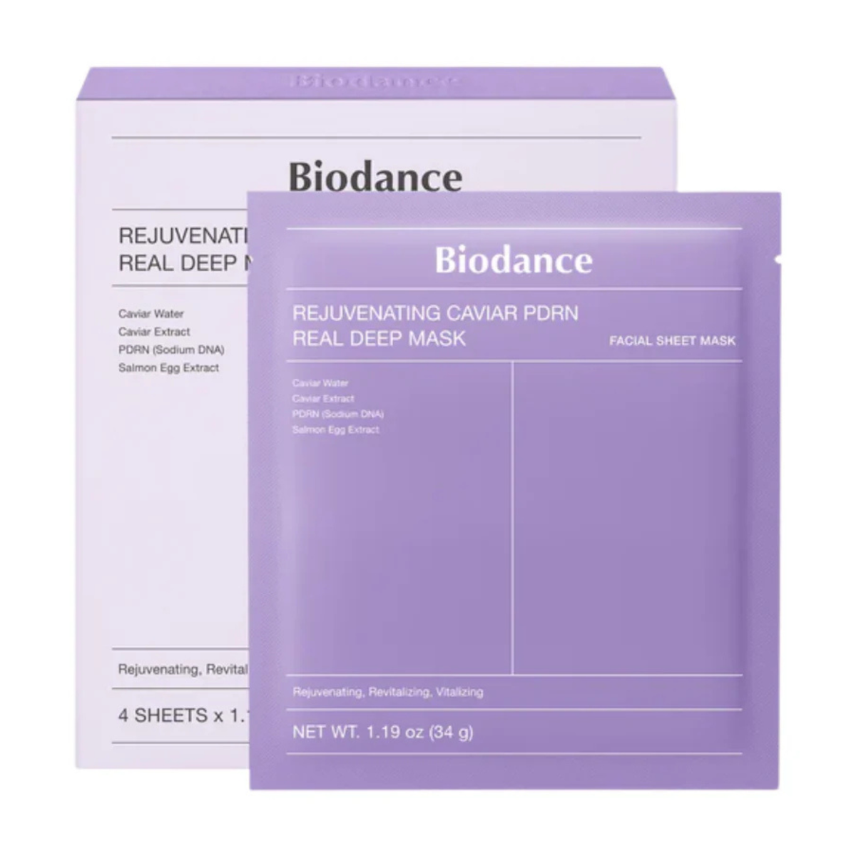 Biodance Rejuvenating Caviar PDRN Real Deep Mask Set