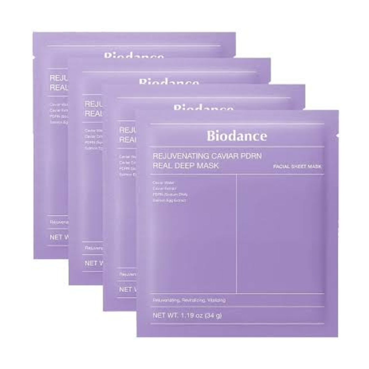 Biodance Rejuvenating Caviar PDRN Real Deep Mask Set
