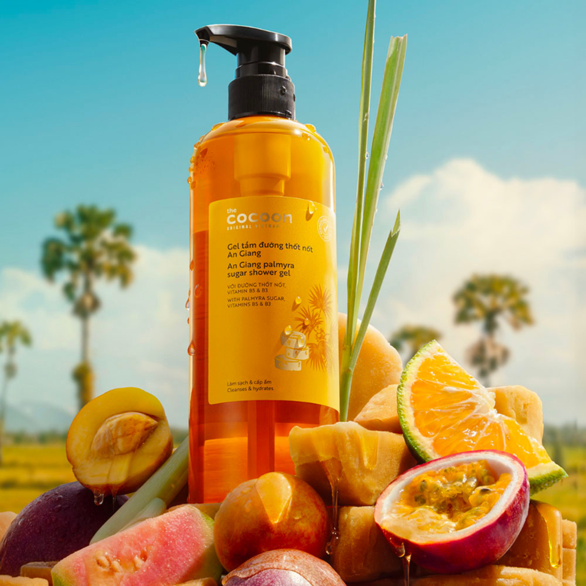 COCOON An Giang Palmyra Sugar Shower Gel