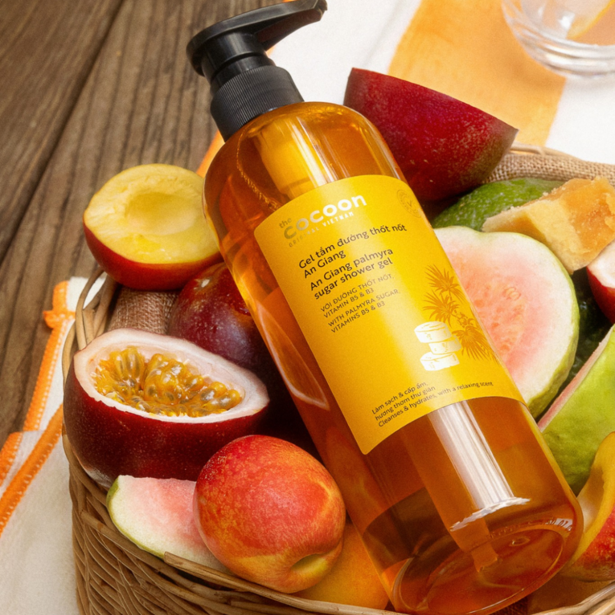 COCOON An Giang Palmyra Sugar Shower Gel