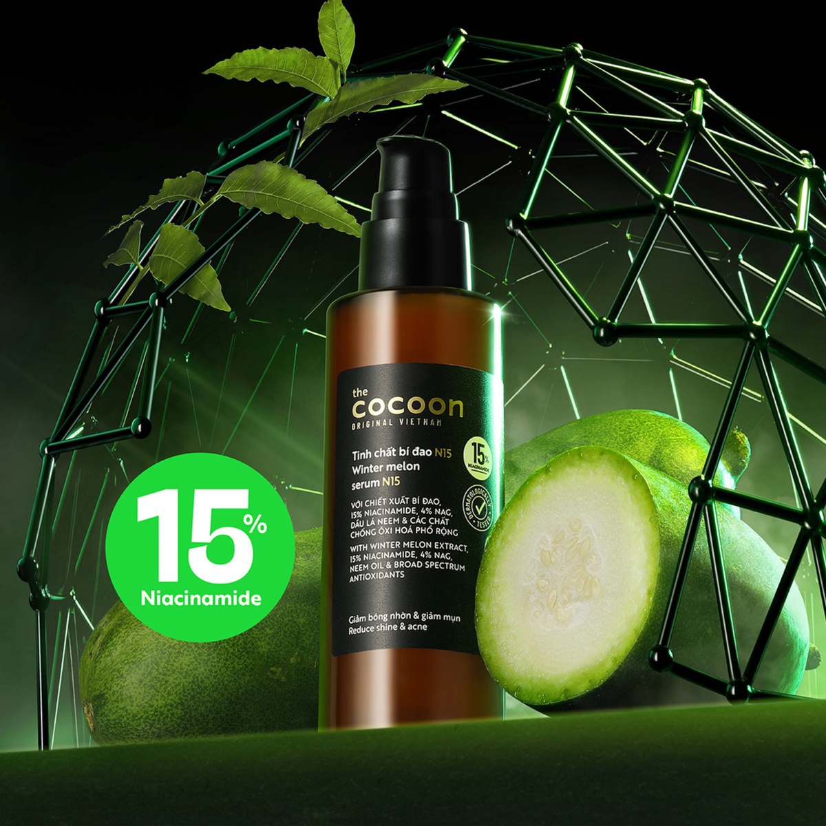 COCOON Winter Melon Serum N15