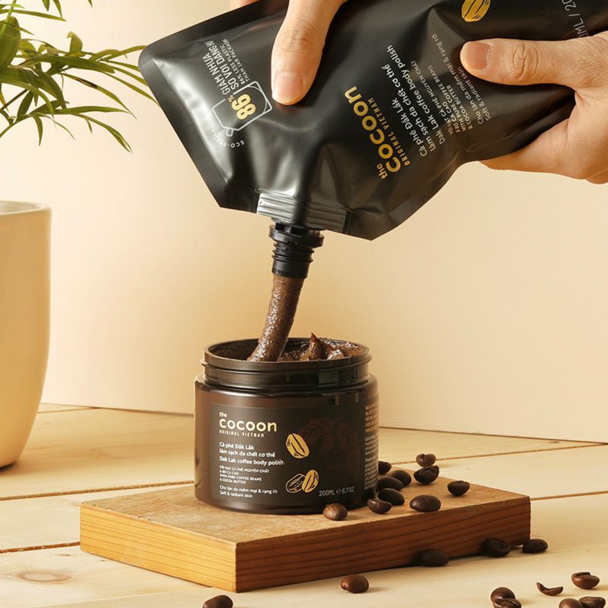 COCOON Dak Lak Coffee Body Polish